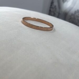 Rose gold bracelet